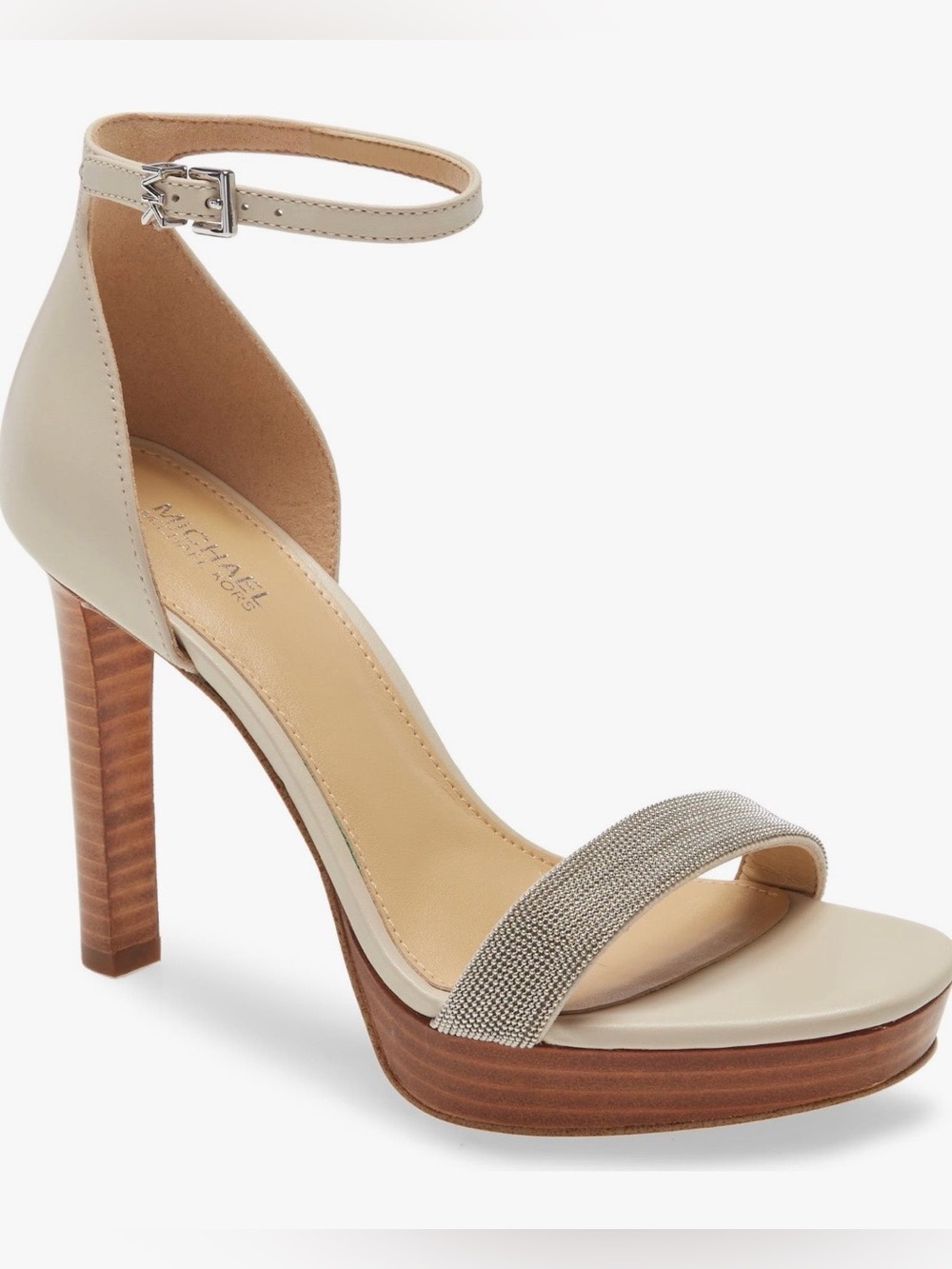 Michael Kors Beige and Tan Sandals